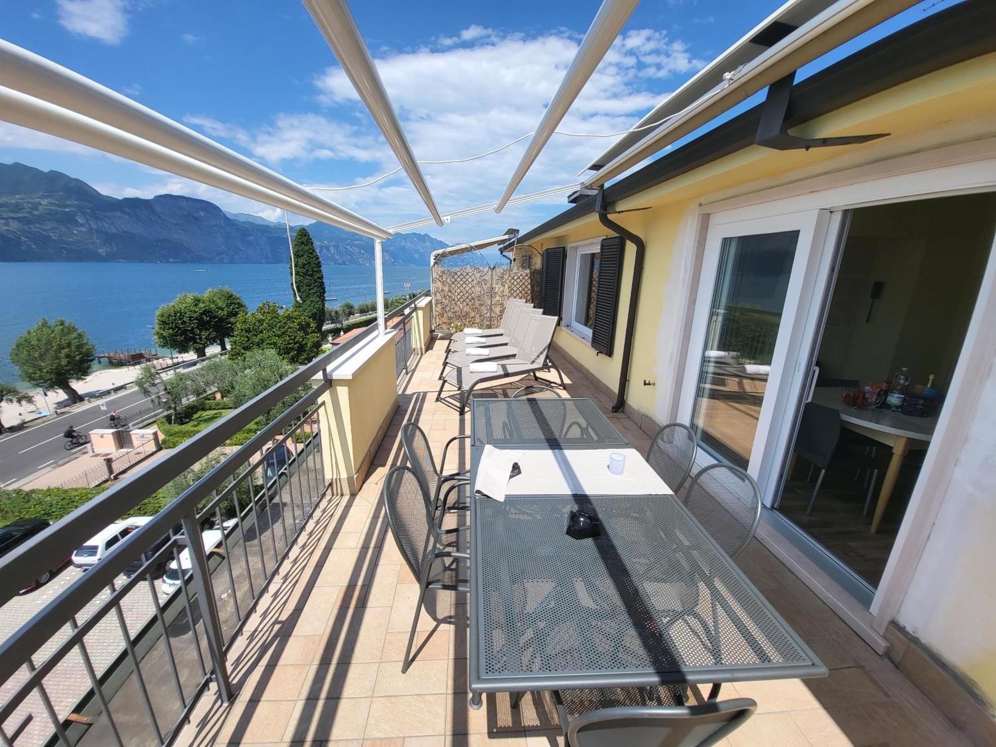 Penthouse Casa Alkea Masse Lake View Brenzone sul Garda Eksteriør bilde